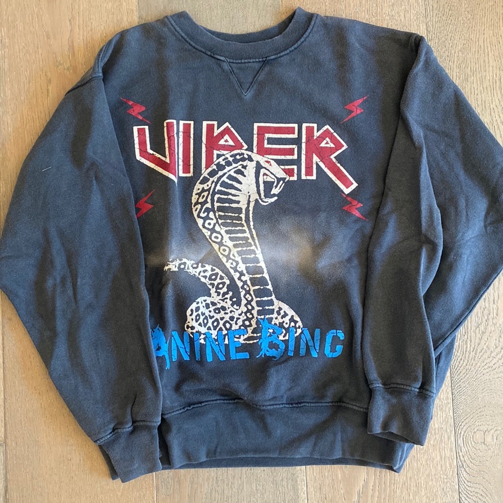 Anine Bing viper crewneck